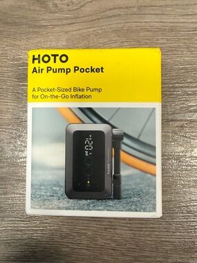 HOTO Air Pump Pocket Size Bike On The Go Inflation Powerful Lightweight